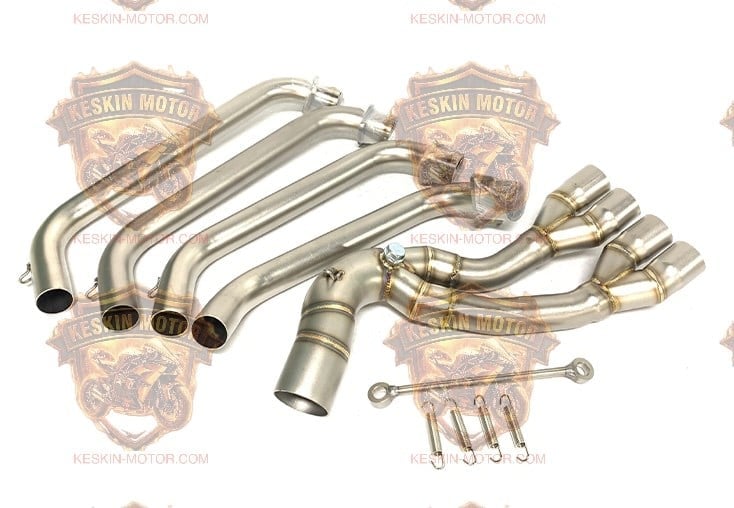 Honda CBR650R / CB650R Uyumlu Paslanmaz Çelik Egzoz Manifoldu (Header Pipe)