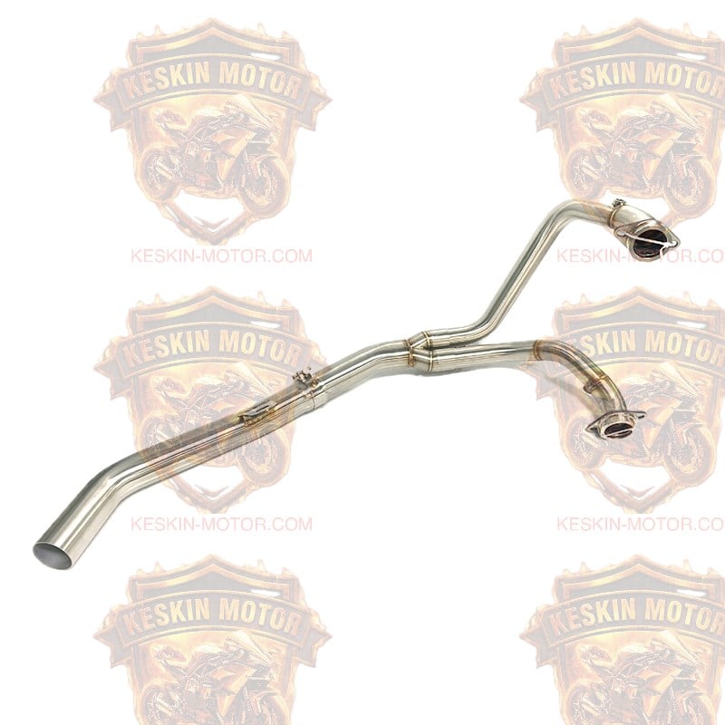 Honda CRF1100L Africa Twin (2020+) Paslanmaz Çelik Performans Egzoz Manifoldu (Header Pipe)