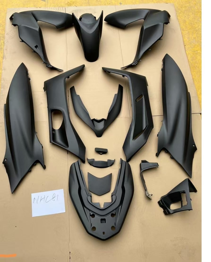 HONDA PCX 2018 - 2020 MAT SİYAH GRENAJ SET