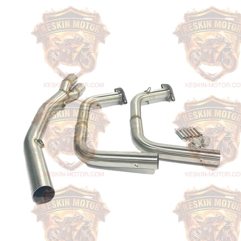 Kawasaki Ninja 400 (2023+) Paslanmaz Çelik Performans Egzoz Manifoldu (Header Pipe)