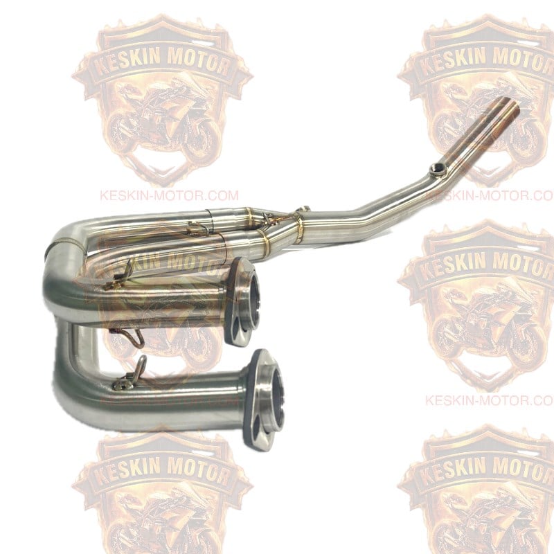 Kawasaki Ninja 400 (2023+) Paslanmaz Çelik Performans Egzoz Manifoldu (Header Pipe)