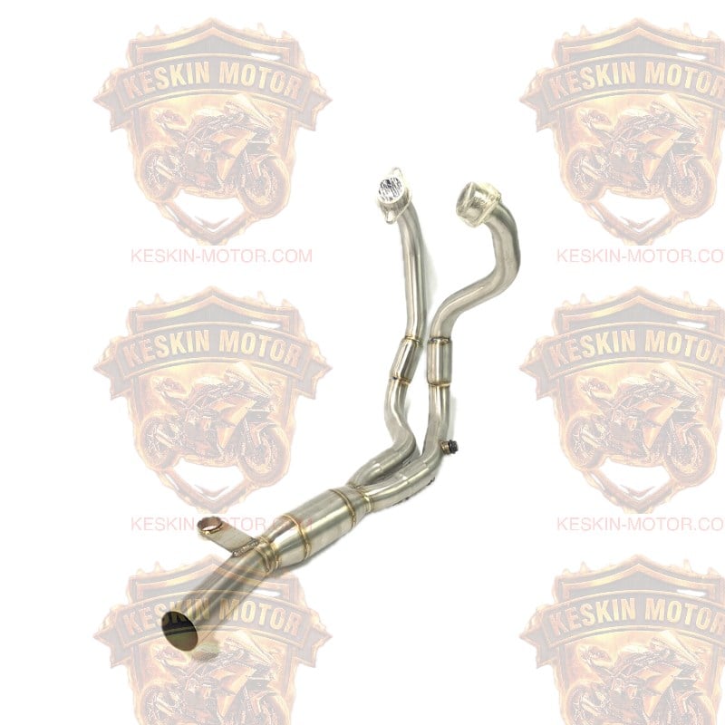 Suzuki GSX-250R Paslanmaz Çelik Performans Egzoz Manifoldu (Header Pipe)