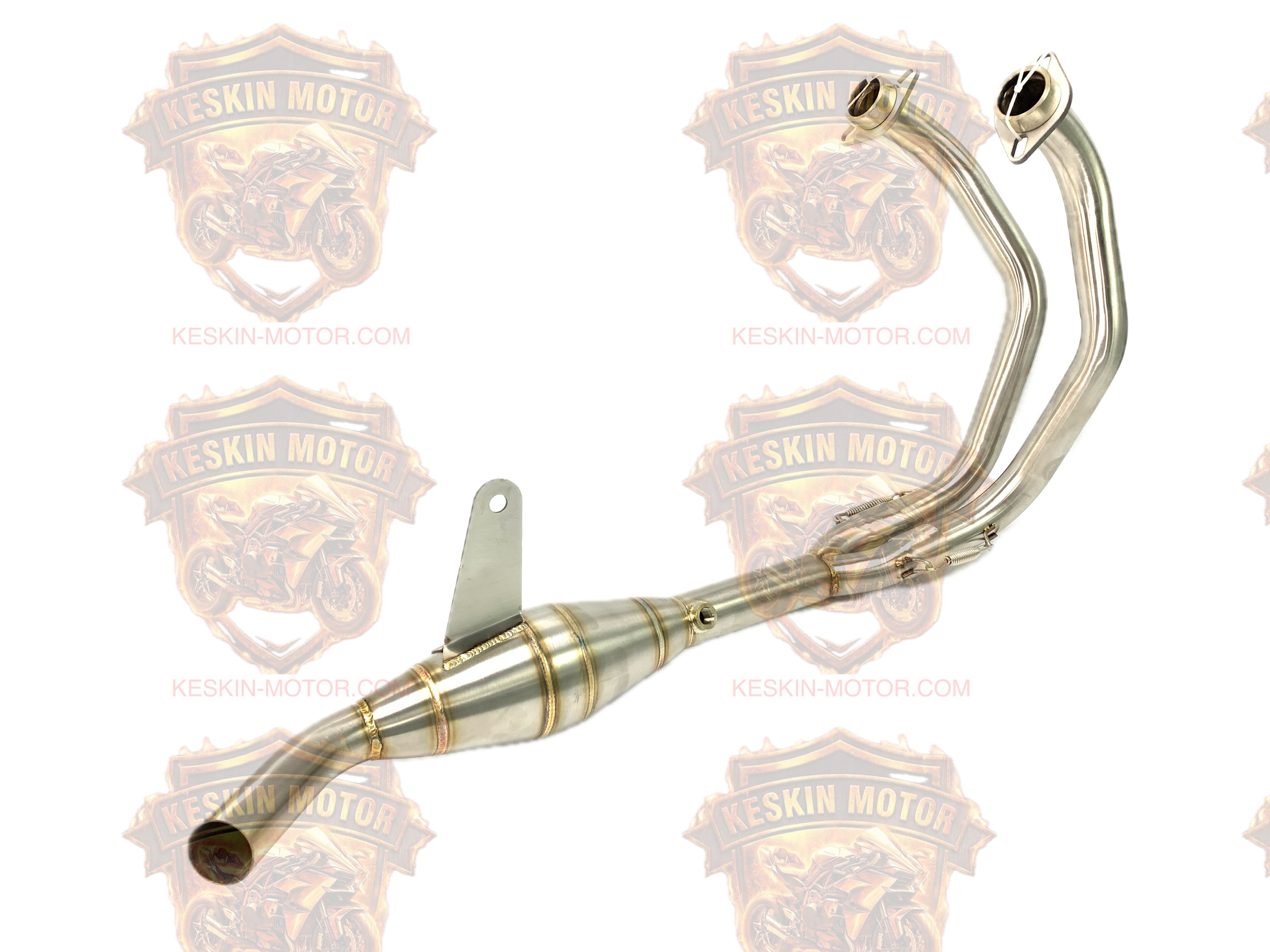 Yamaha YZF-R25 / MT-25 Paslanmaz Çelik Performans Egzoz Manifoldu (Header Pipe)
