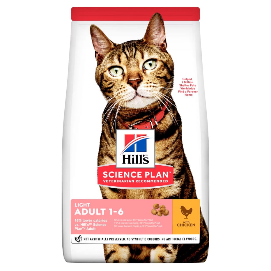 Hill's Science Plan Light Tavuklu Yetişkin Kedi Maması