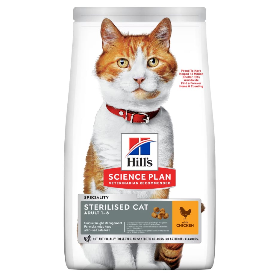 Hill's Science Plan Tavuklu Kısırlaştırılmış Yetişkin Kedi Maması