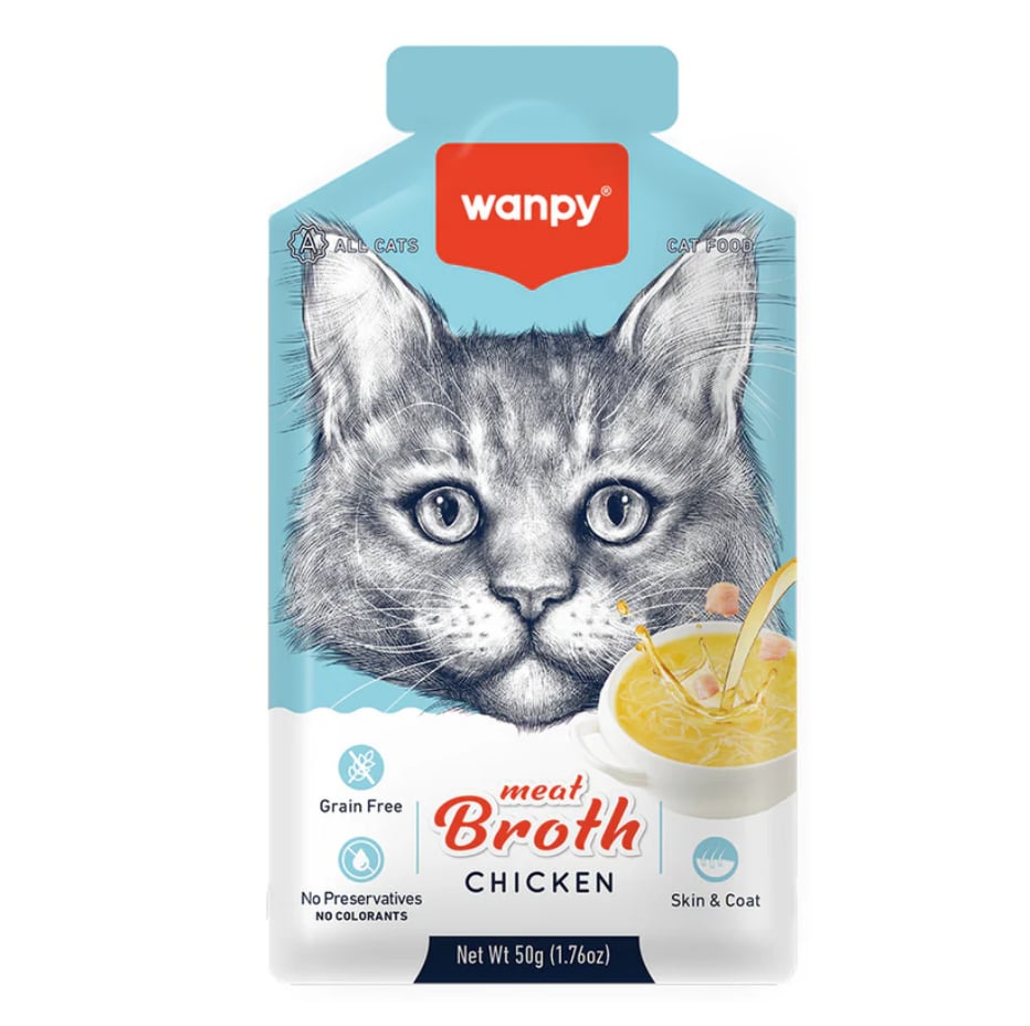 WANPY KEDİ ÇORBASI TAVUK ETLİ 50 GR