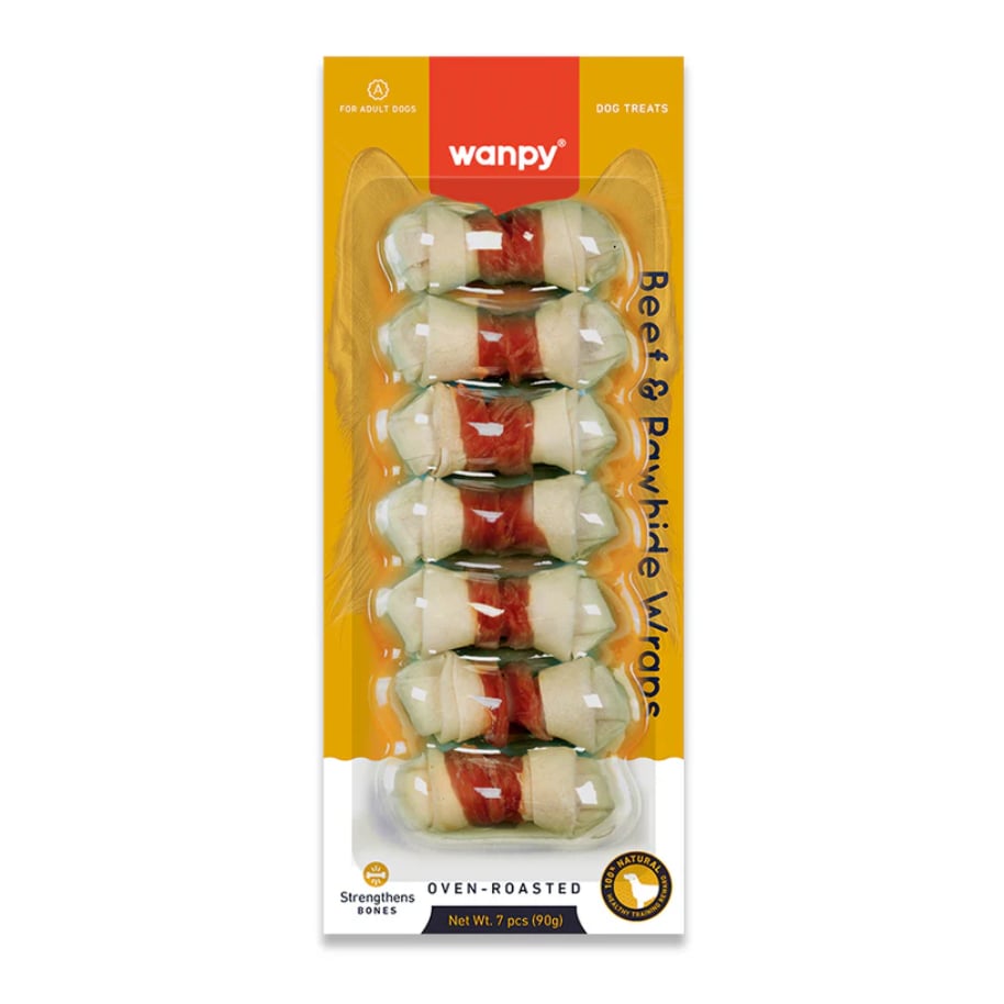 WANPY KÖPEK ÖDÜL BİFTEK SARGILI KEMİK 7 Lİ 85 GR