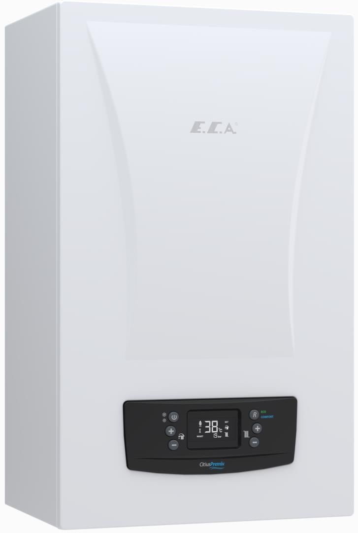 ECA Citius Premix 24 kW Tam Yoğuşmalı Kombi | Yüksek Verimli ve Ekonomik