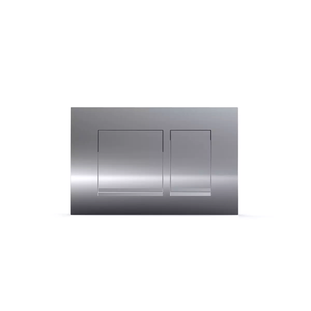 Serel Gömme Rezervuar Paneli Dikdörtgen Parlak Krom Panel - Metal Kaplama P670120