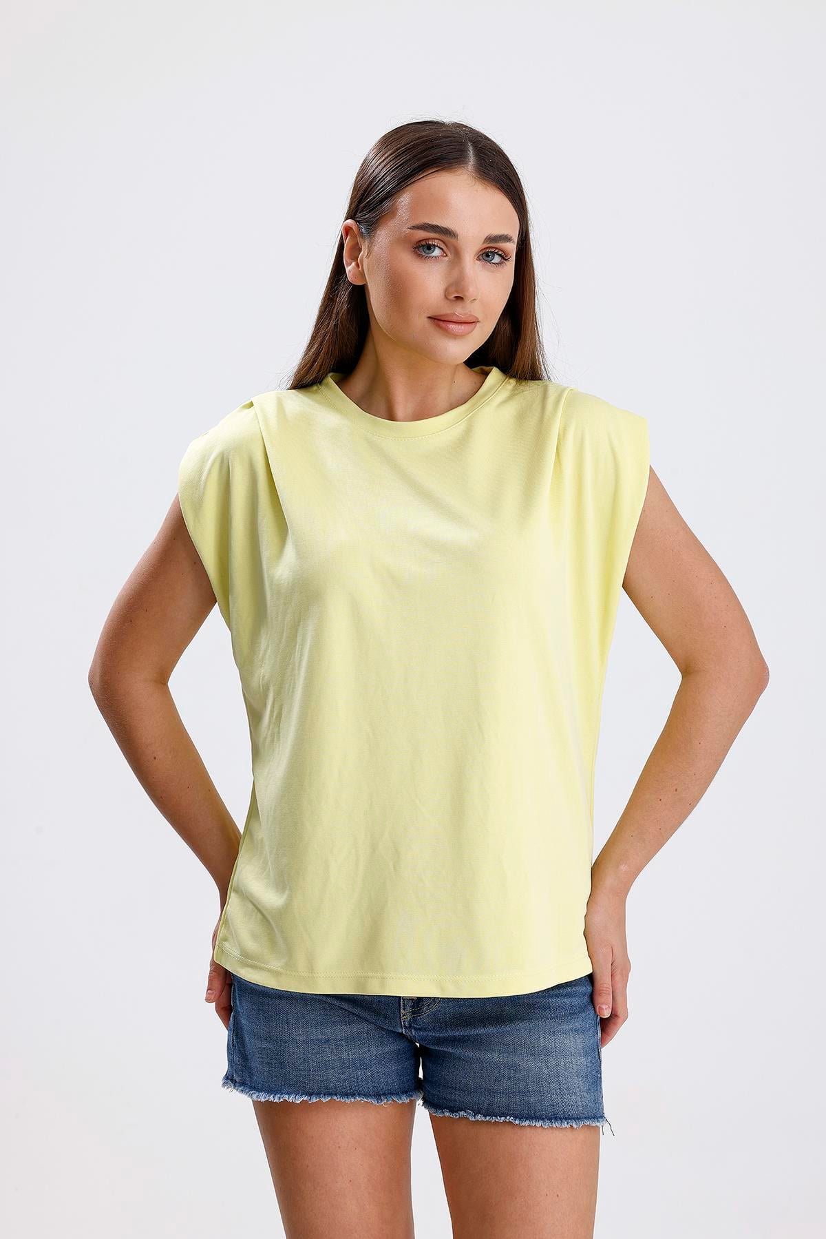 Butter Yellow Pike Modal Tshirt