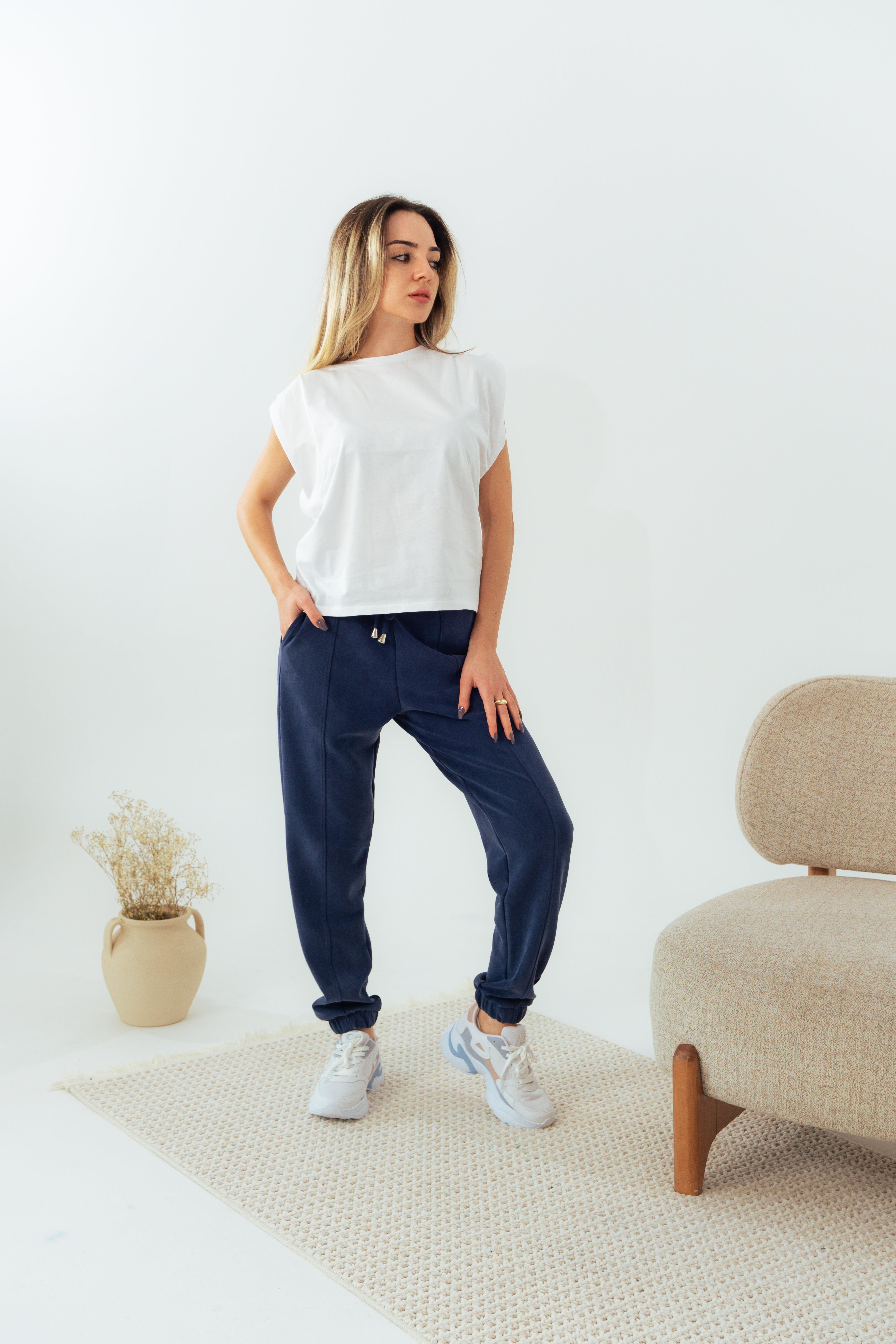 İndigo Modal Jogger Eşofman Altı