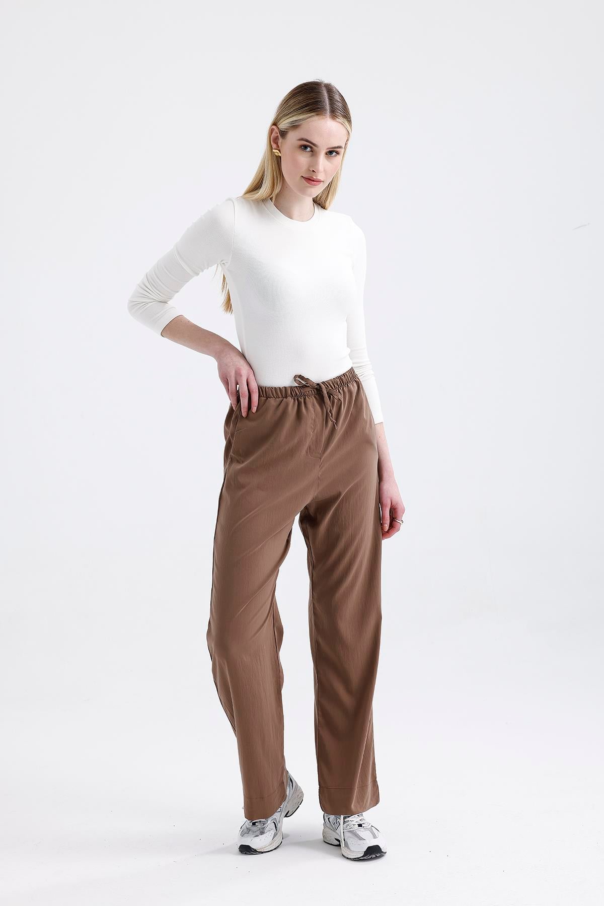 Soft Brown Modal Bol Paça
