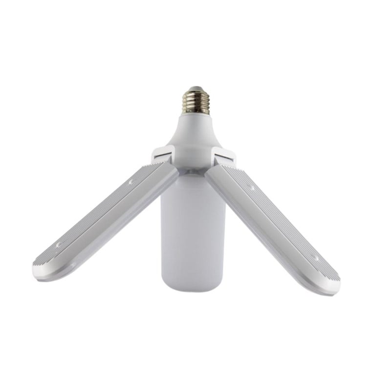 CATA 42 W 3 Kollu Katlanır Yonca Led Ampul - Beyaz Işık (6500K) - E27 - CT-1152B