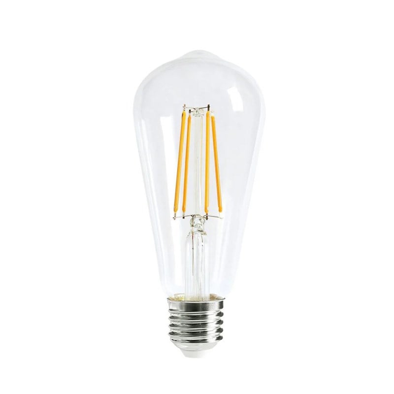 CATA 8 W ST64 Flamanlı Rustik Led Ampul - Gün Işığı (3000K) - E27 - CT-4353G