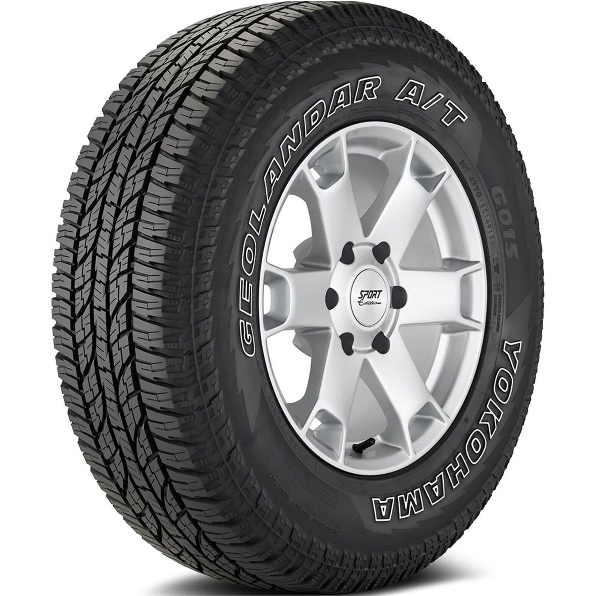315/70R17 121S (OWL) (Beyaz Yazılı) Geolandar A/T G015 Yokohama
