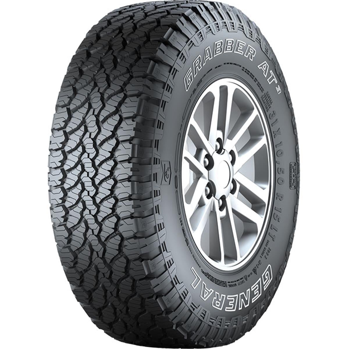 265/70R17 121/118S (OWL) (Beyaz Yazılı) Grabber AT3 General 2023
