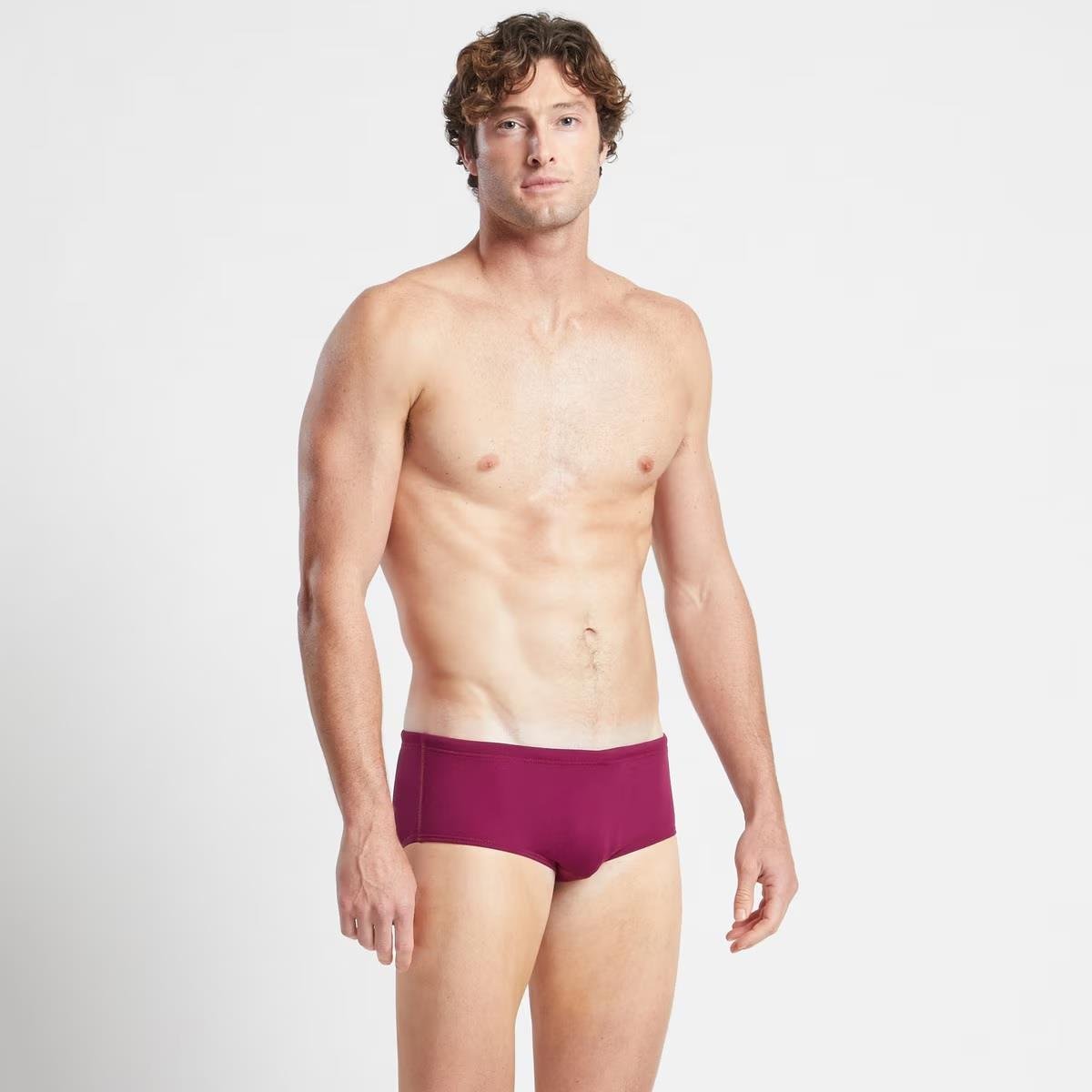 AquaShort Solid Bordo