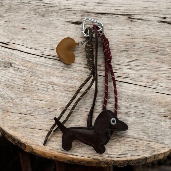 Köpek Charm - Taba Kalp