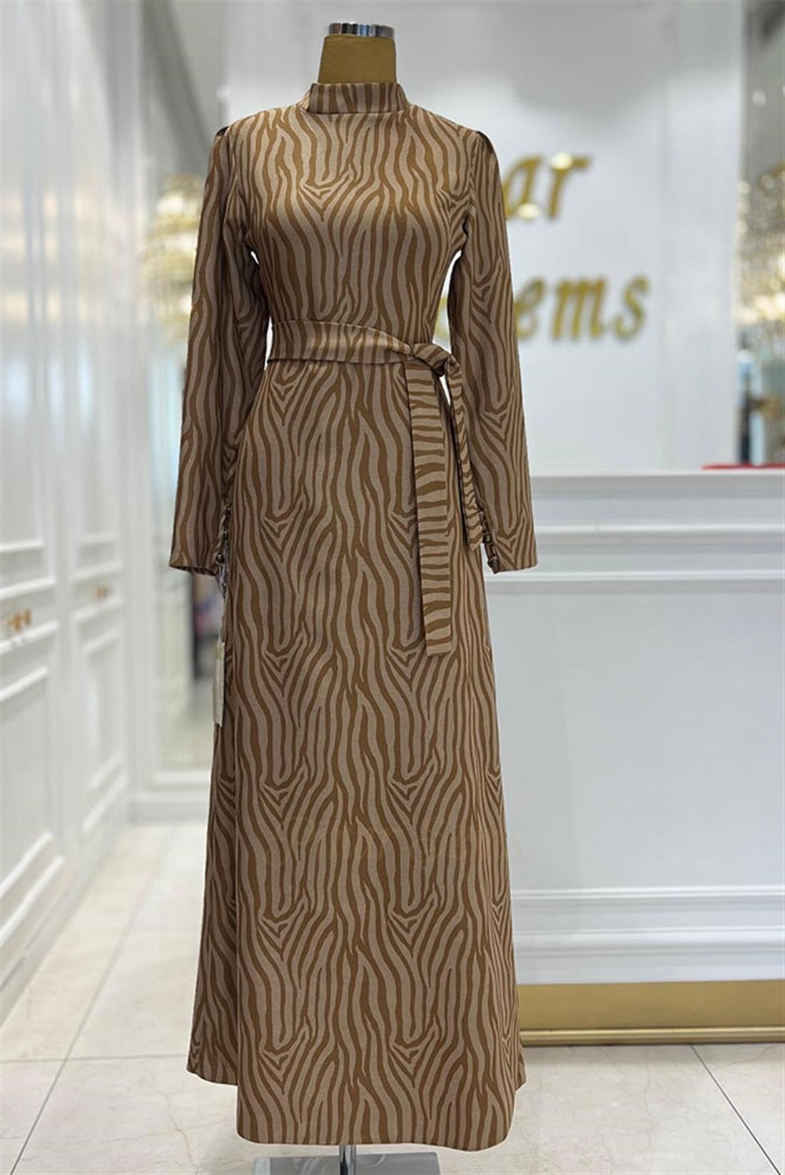 Pınar Şems Esra Elbise Sarı