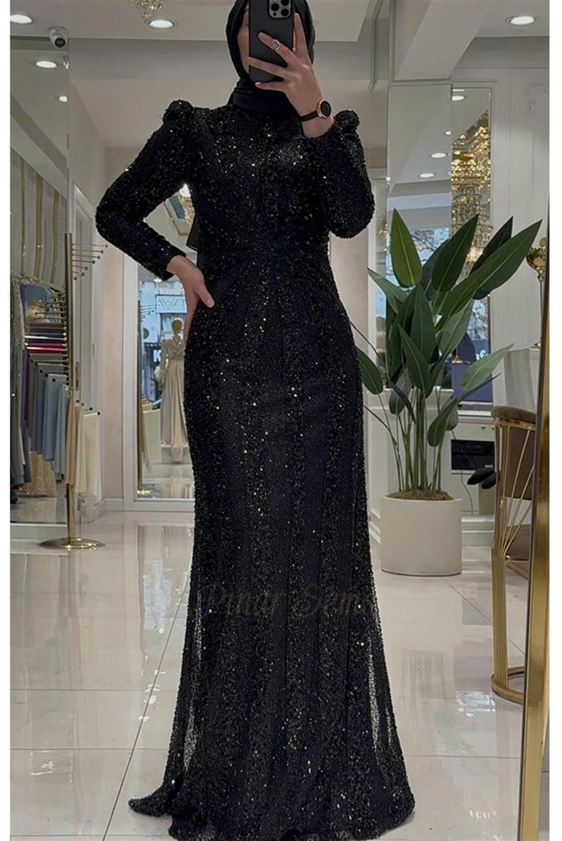 Pınar Şems Rahşan 2 Abiye Siyah