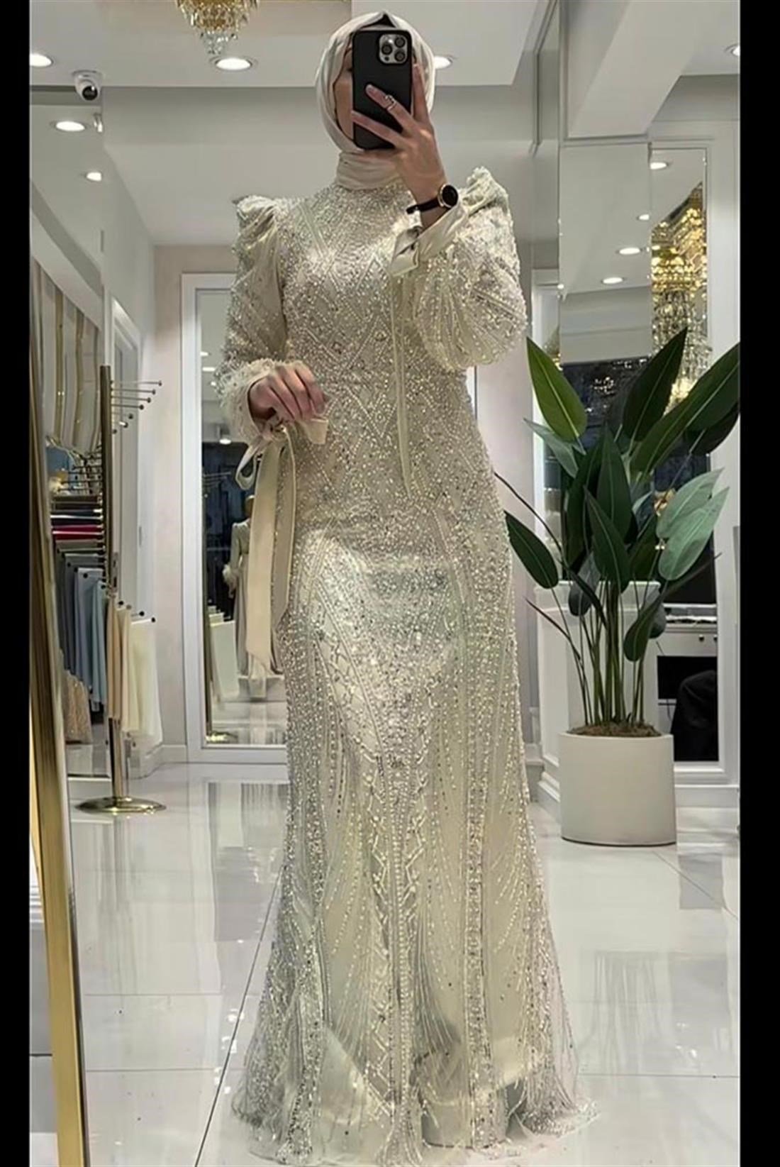 Pınar Şems Ülkü Abiye Gold
