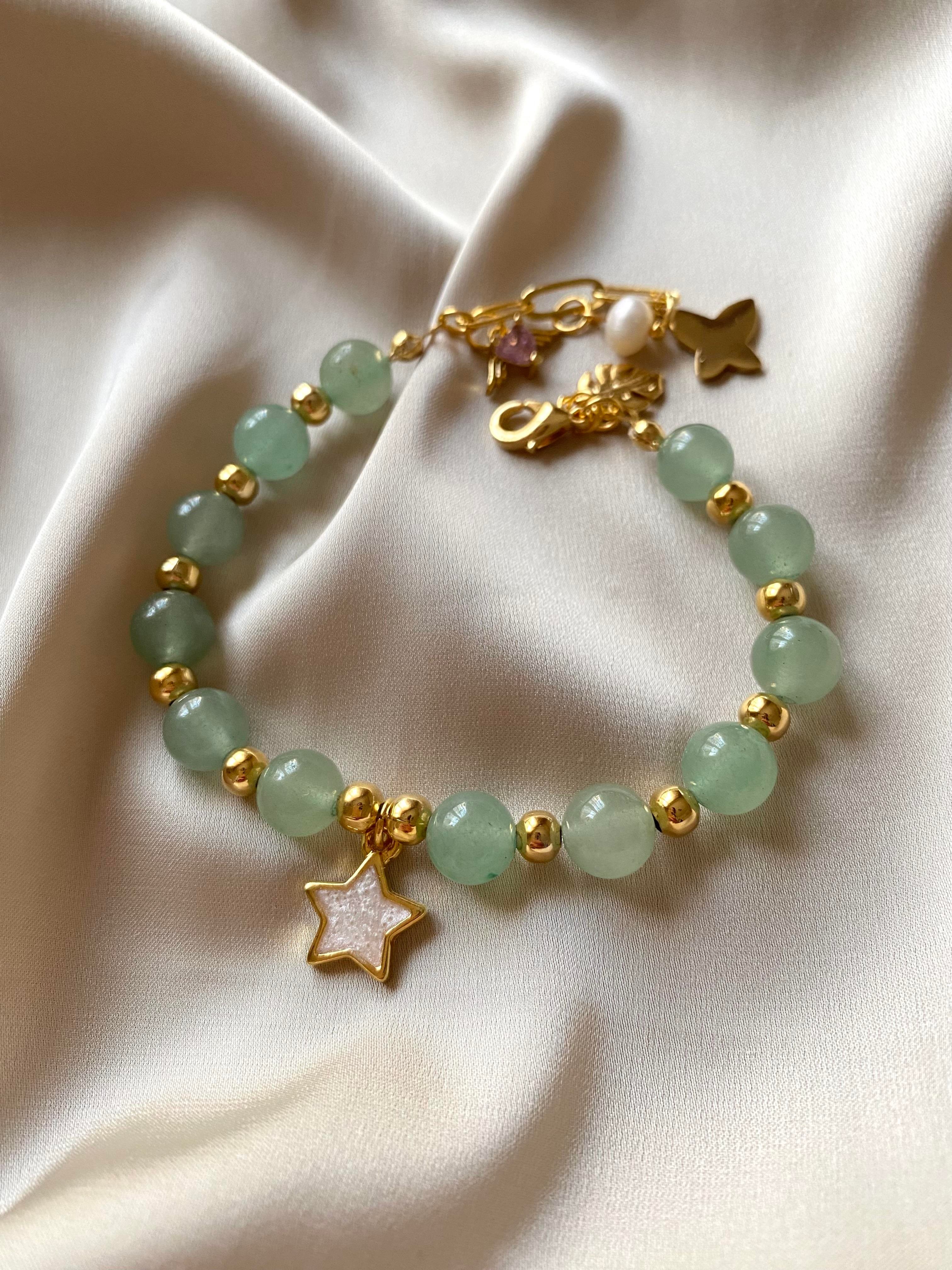 Aventurin Charm Bileklik