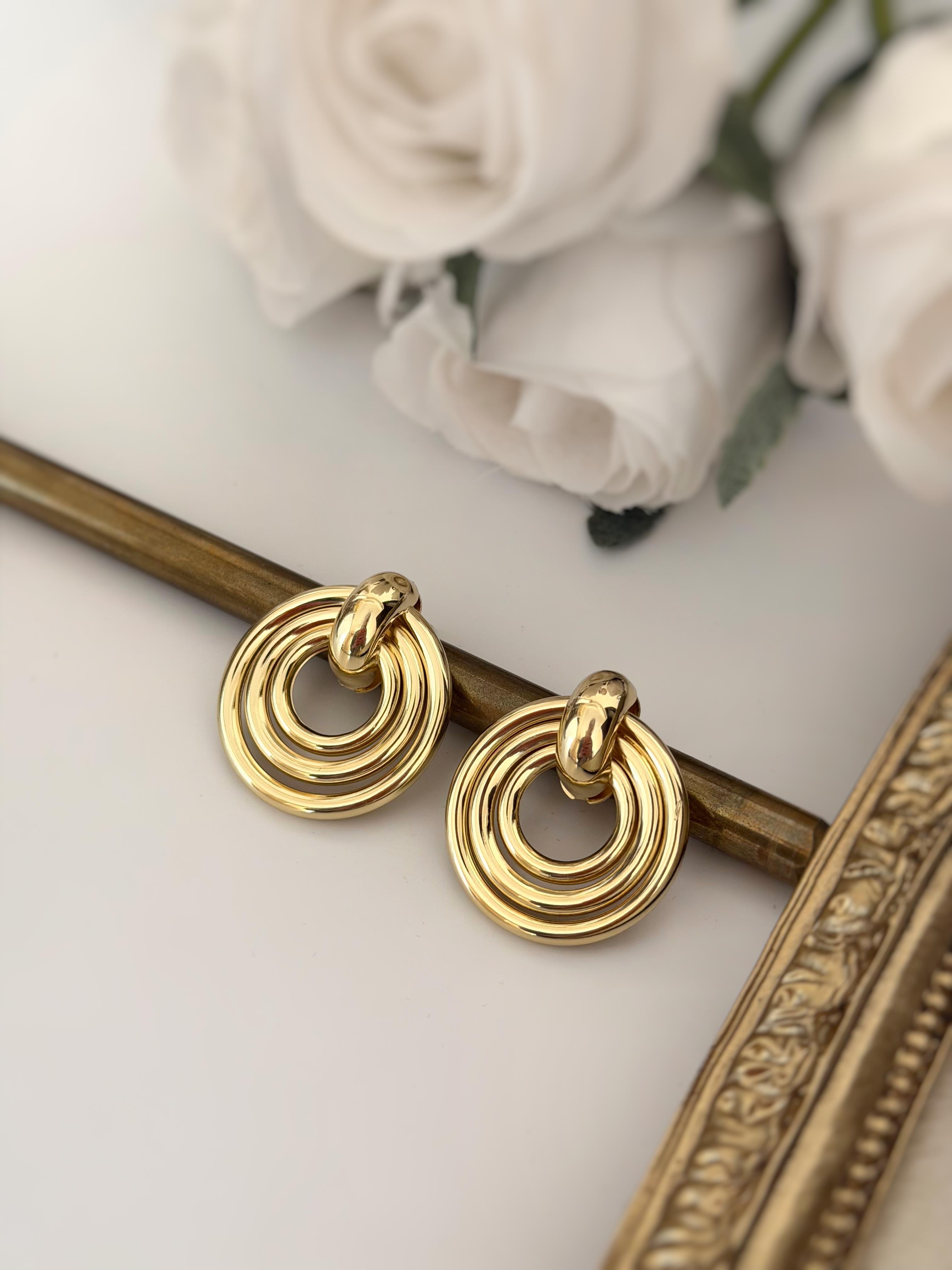 Basic Gold Küpe