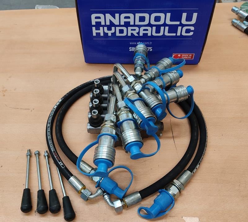 TÜM MODEL DAMPER VALFİ  DÖRTLÜ (8 ÇIKIŞ)