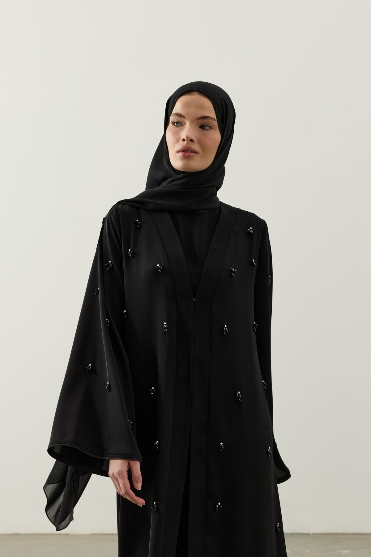 SİYAH LAL ABAYA