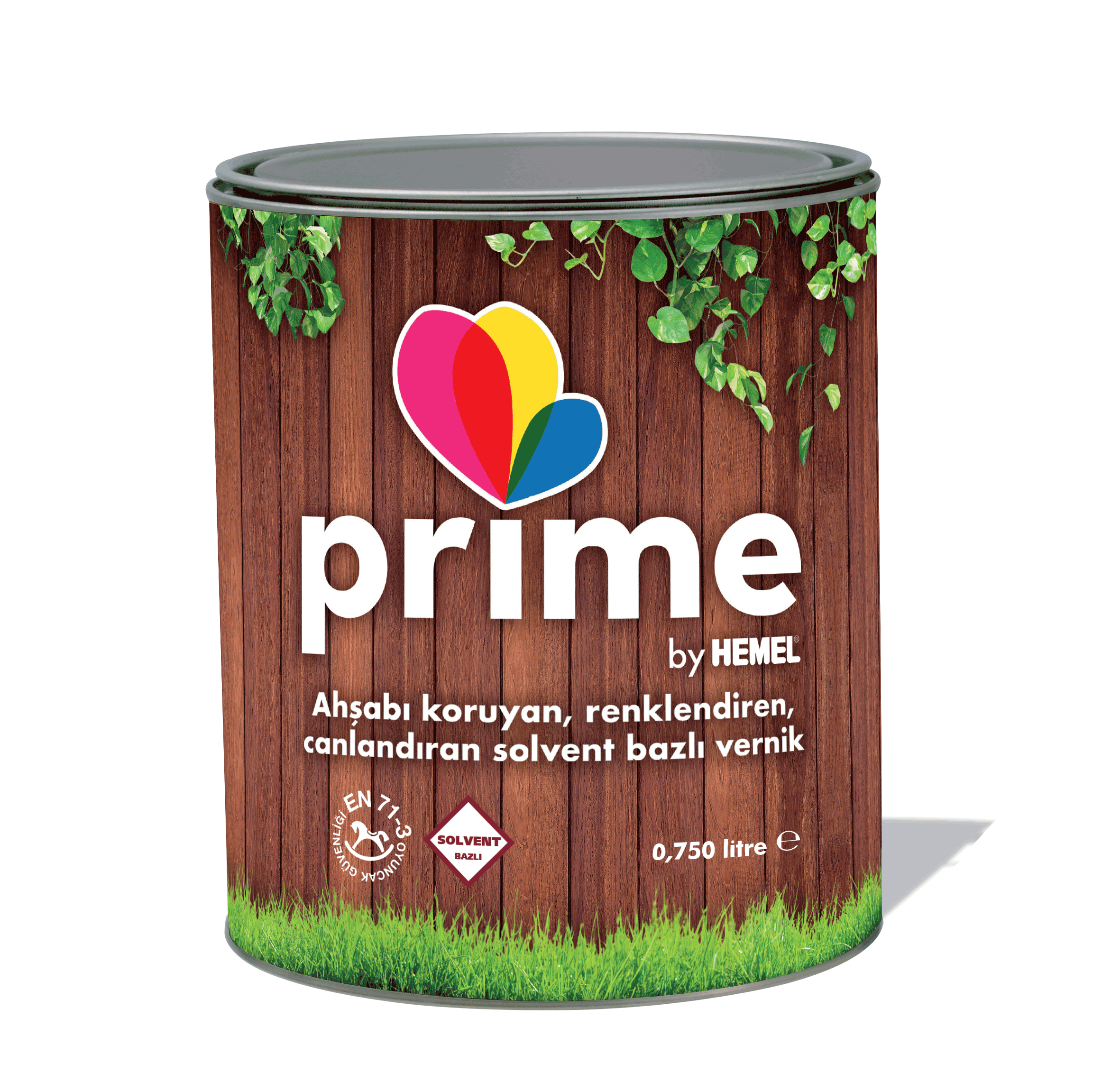 Prime Solvent Bazlı Renkli Vernik