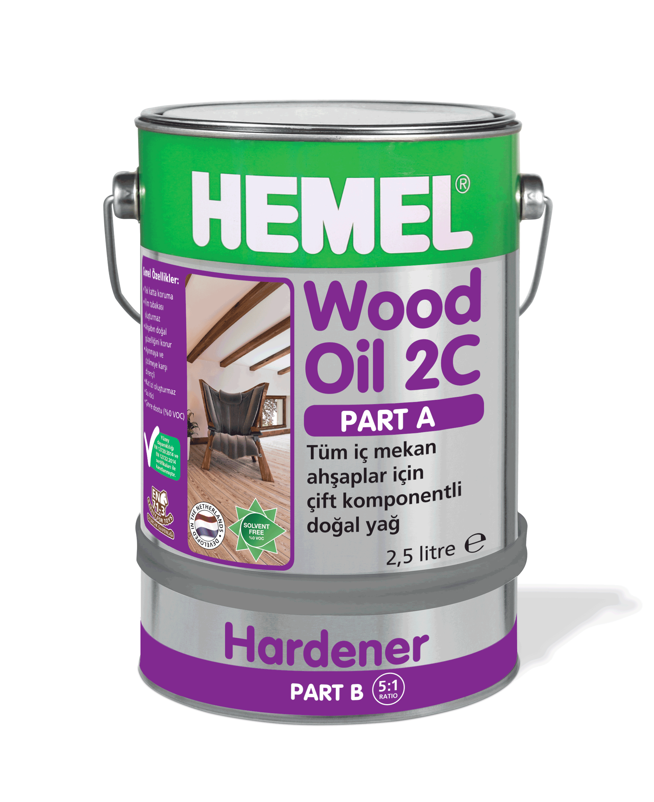 Wood Oil 2C(İç Mekan)