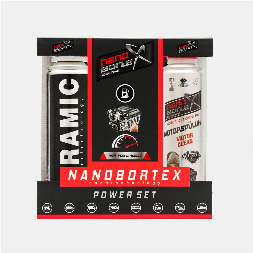 Nanobortex Ceramic - Motor İçi Temizleme 300 Ml