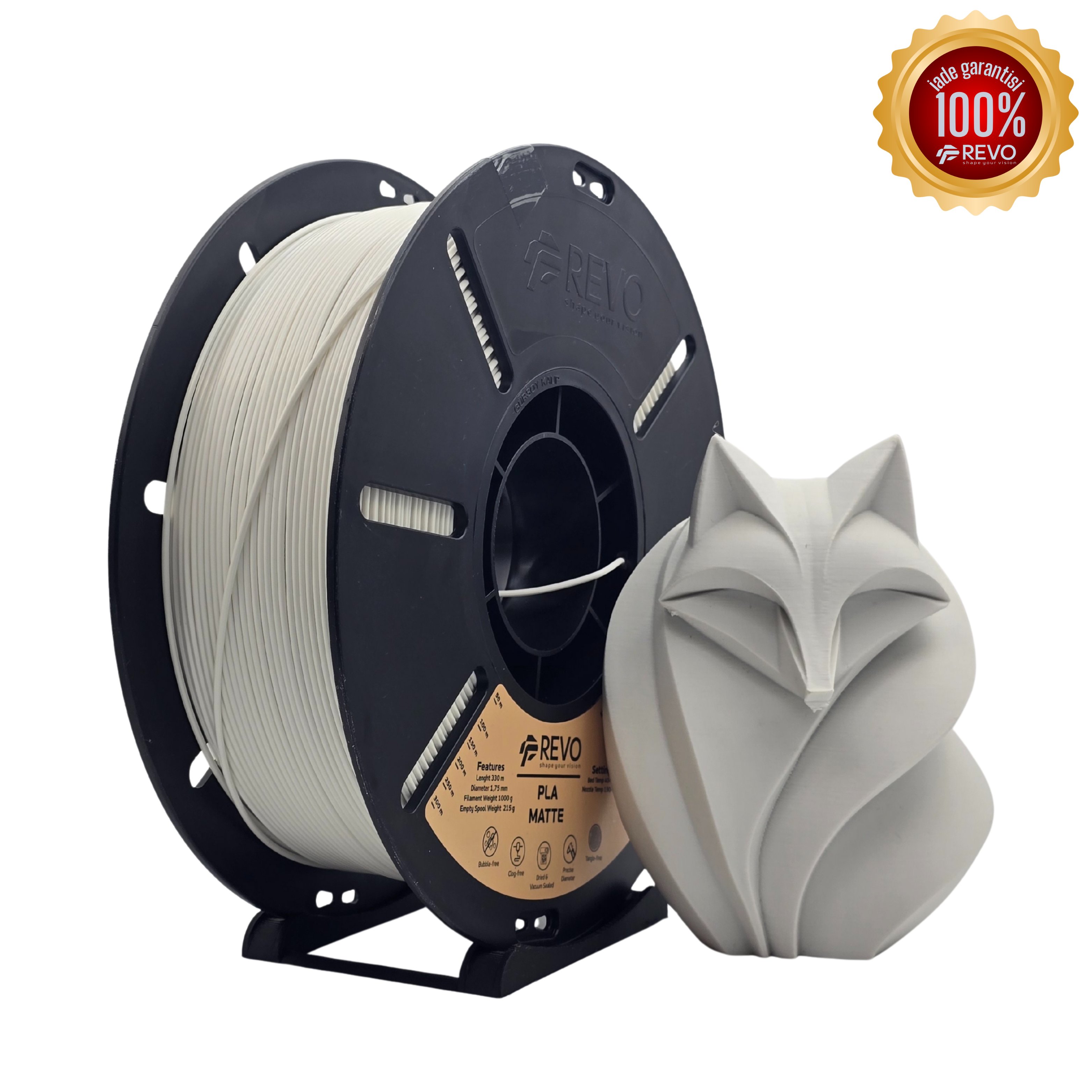 PLA MATTE BEYAZ Filament