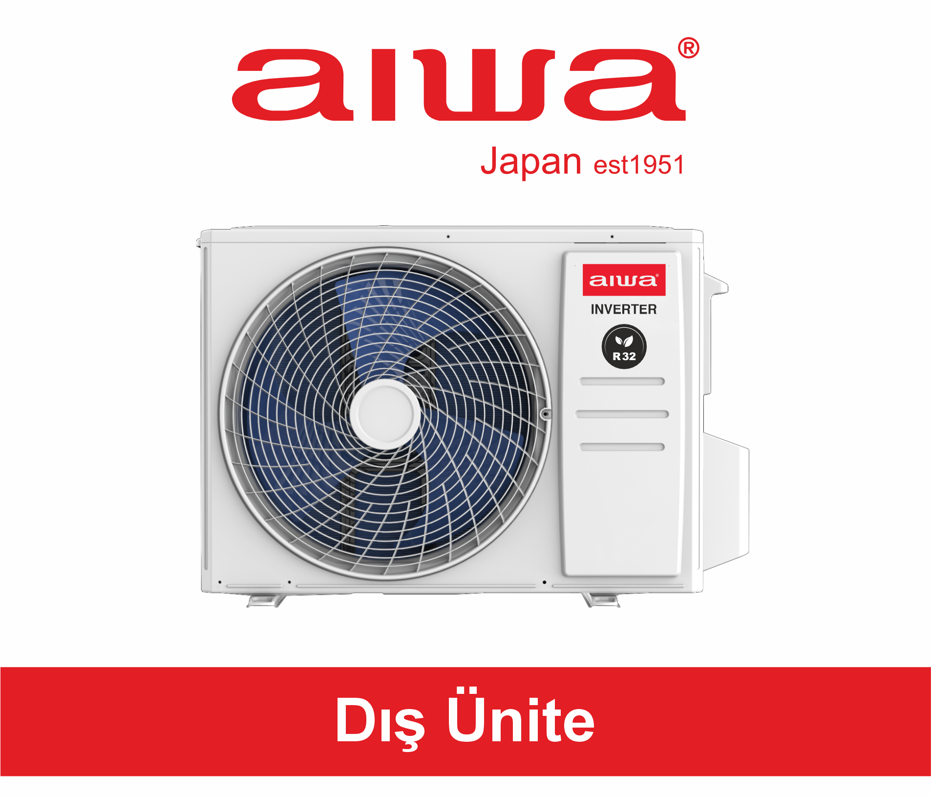Aiwa Platinum Black Seris Duvar Tipi Split Klima