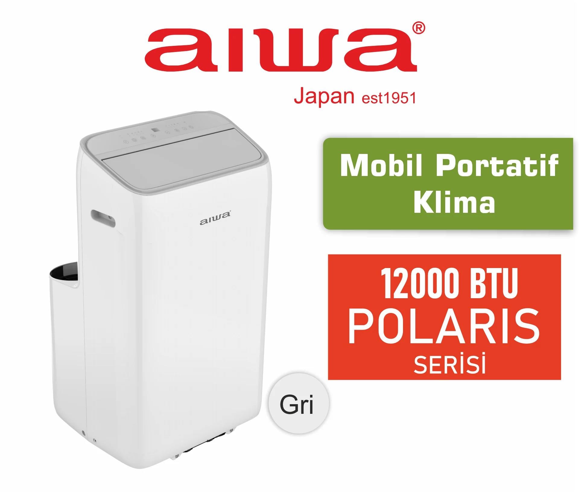 POLARIS Serisi 12000 BTU GRI