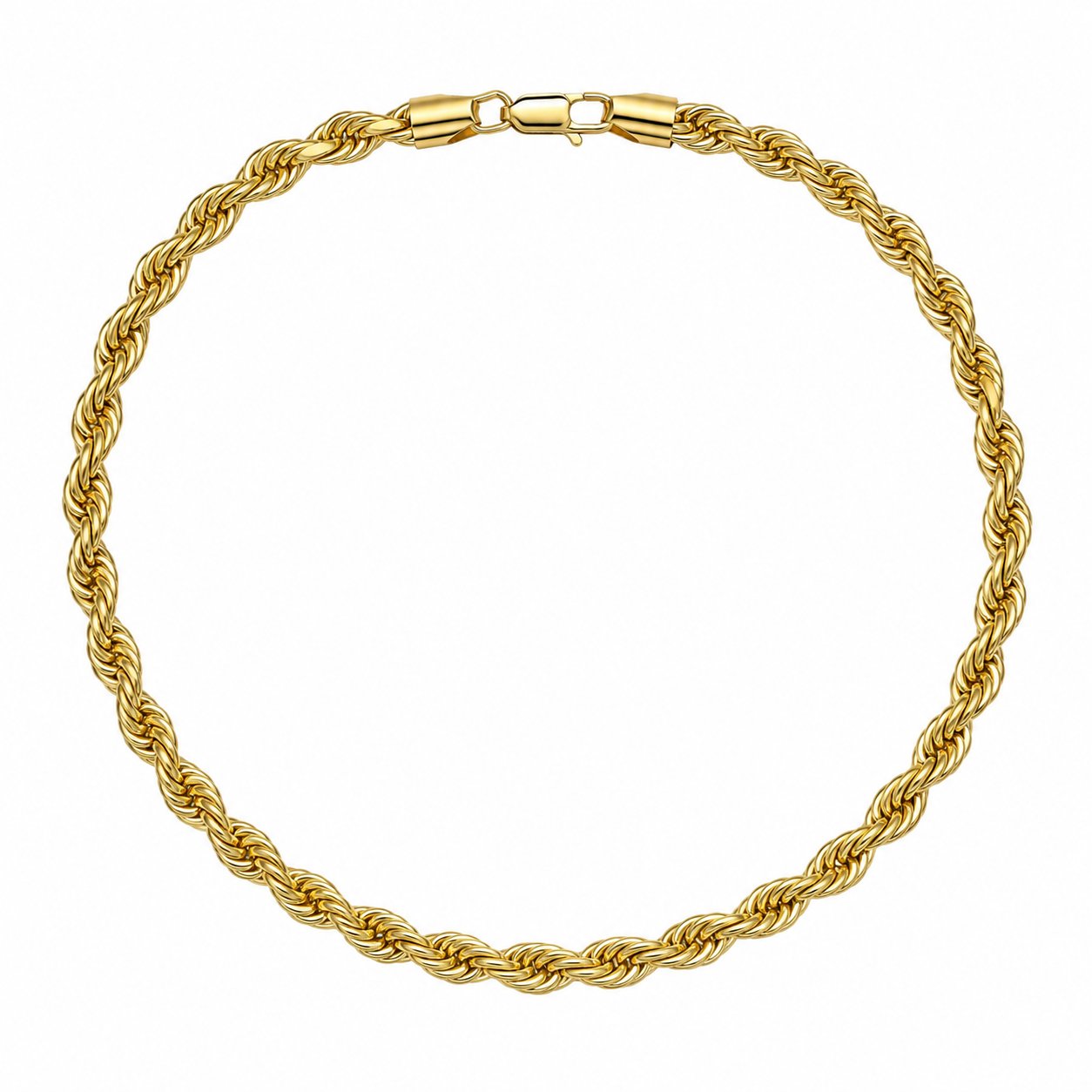 Gold Burgu Kolye I Orta Kalınlık