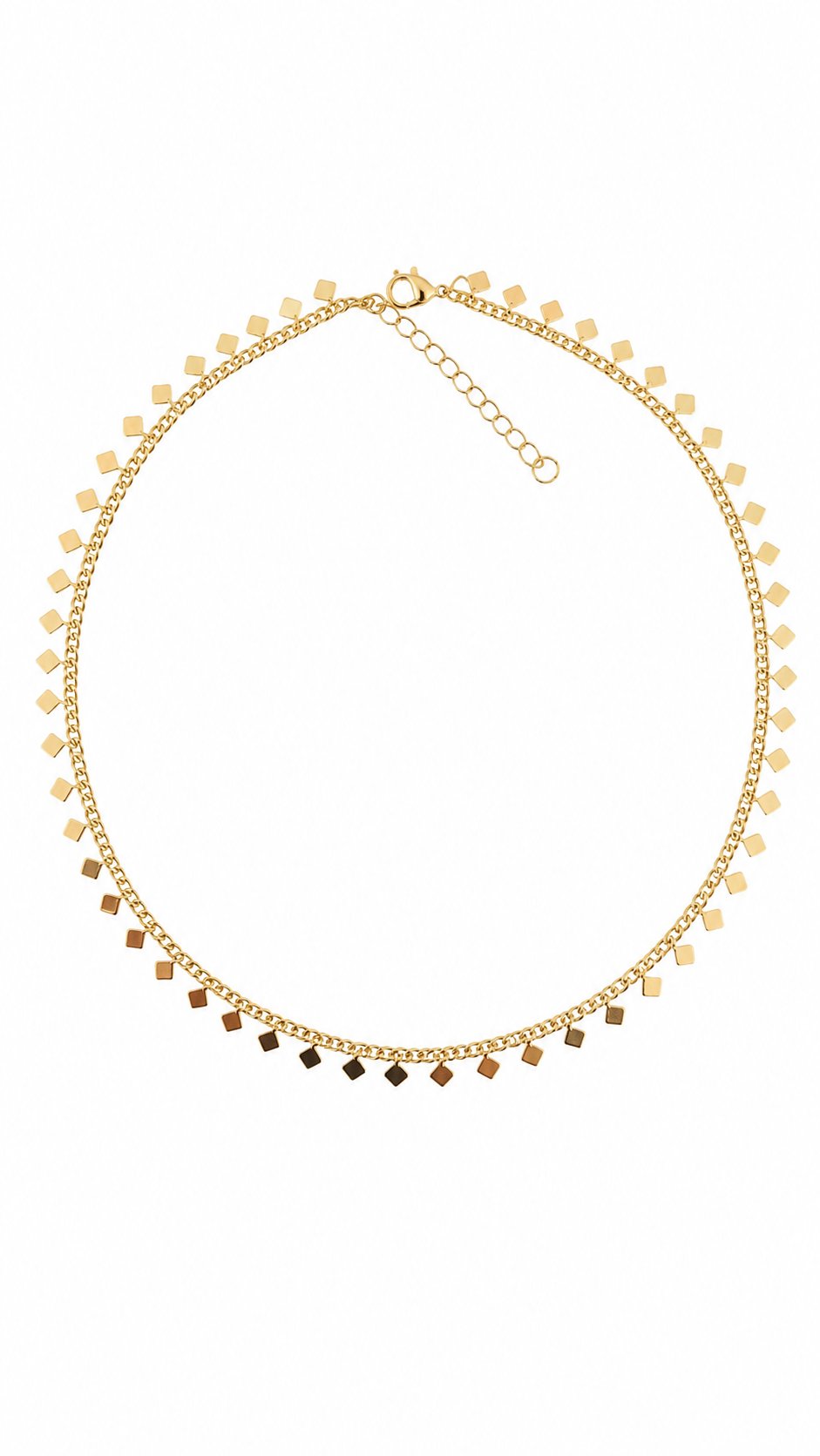 Gold Pullu Kolye