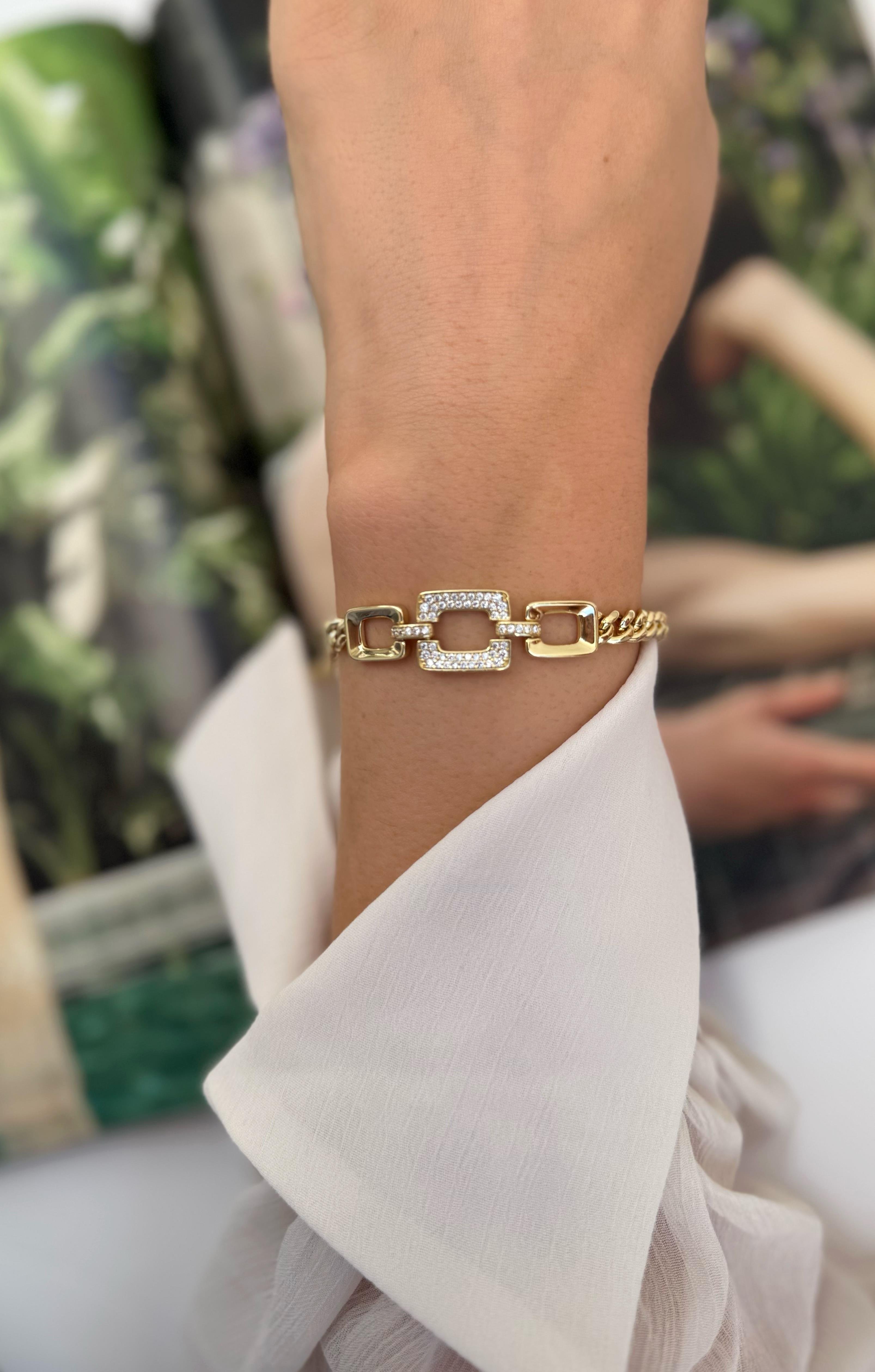 Xuping Gold Zirkon Taşlı Bileklik