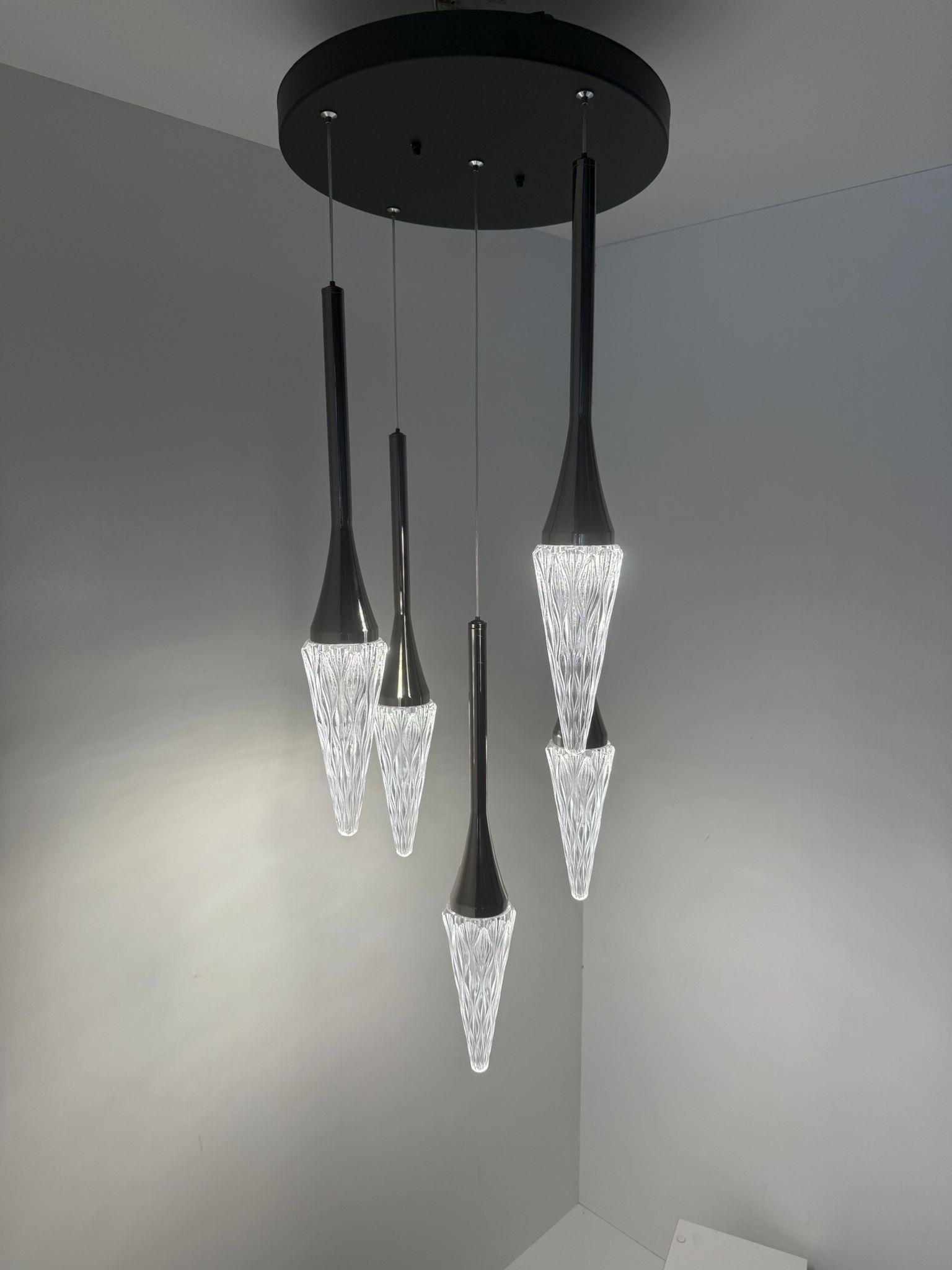 FERLUCE 80500 5Lİ SARKIT SİYAH
