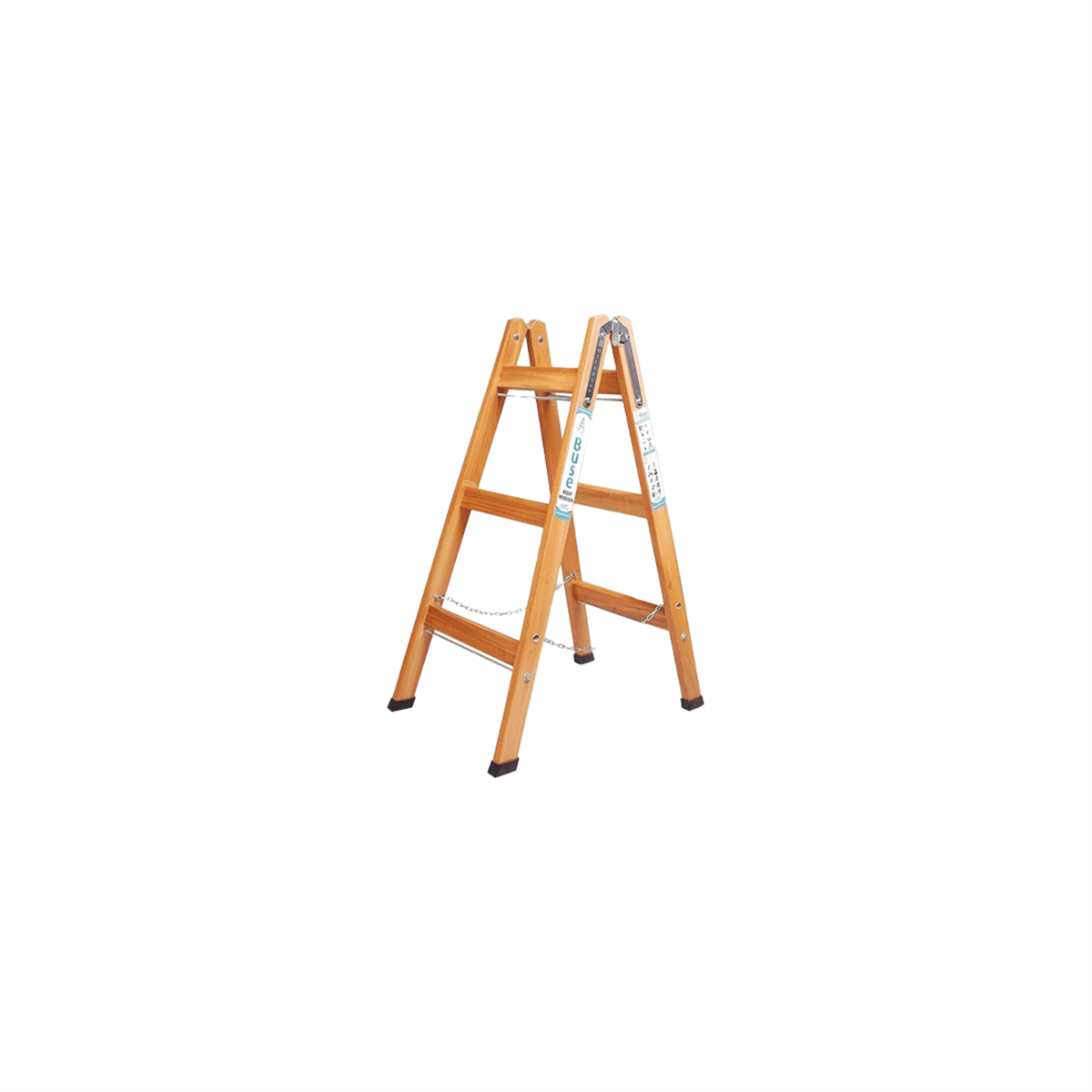A Tipi 3 Basamak Ahşap Merdiven 110 cm