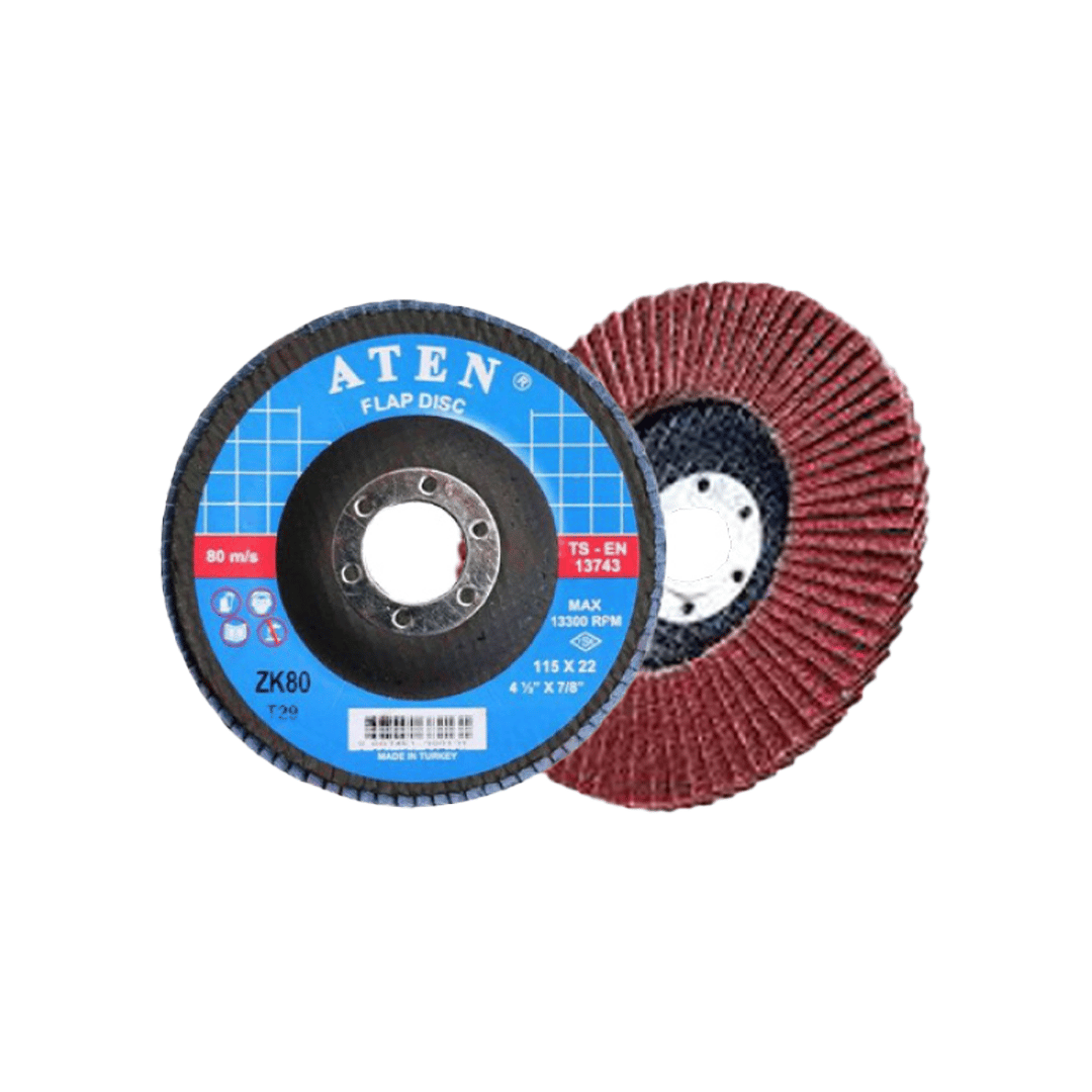 Aten Alüminyum Oksit Flap Disk Std 180*22 60 Kum