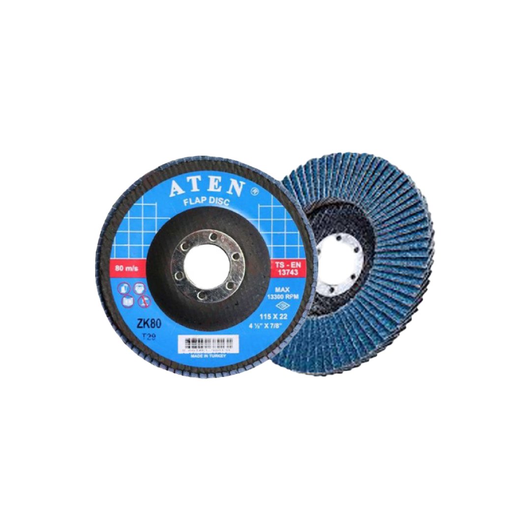 Aten Zirkonyum Flap Disk Std 180*22 40 Kum
