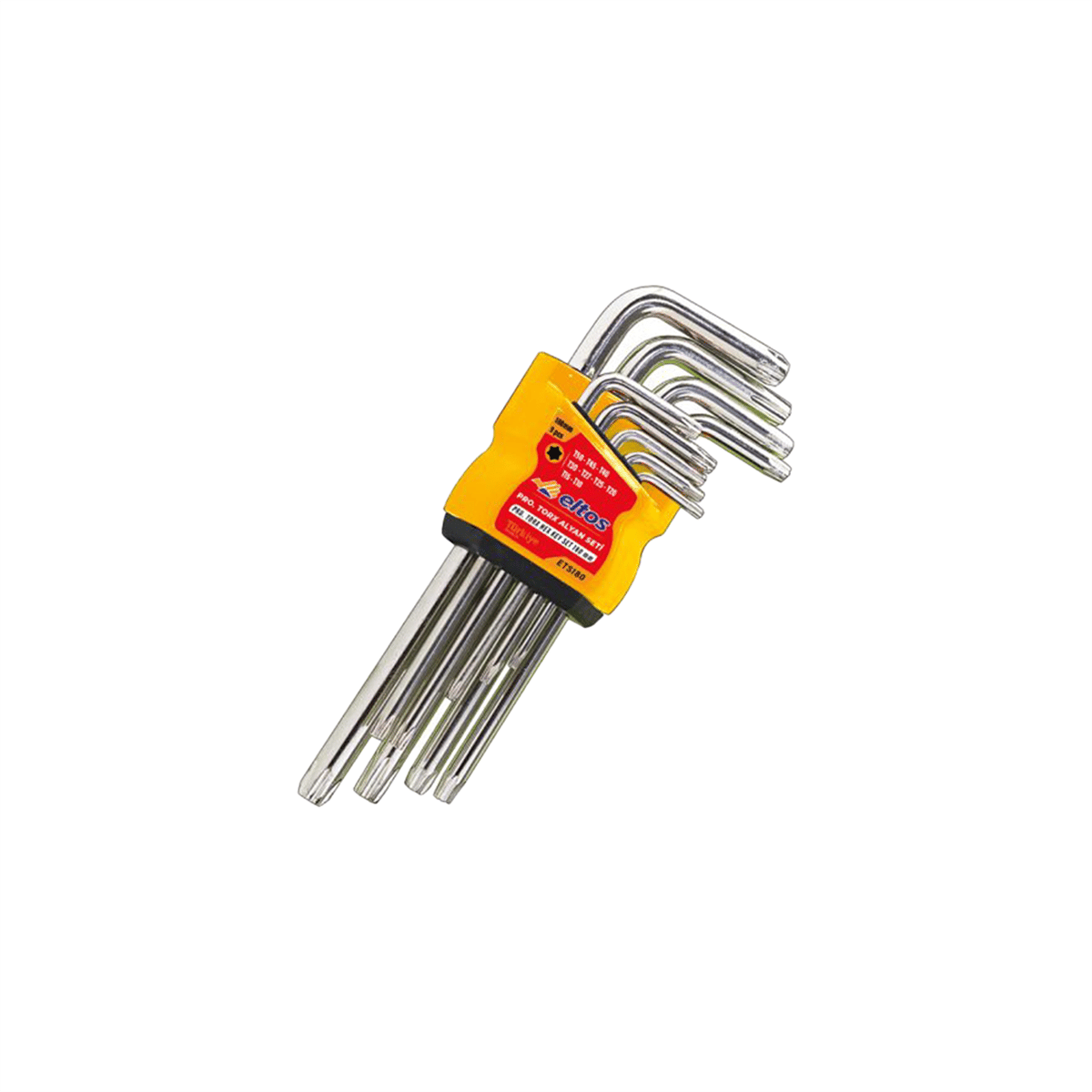 ELTOS PROFESYONEL TORK ALYAN SETİ 180 mm 9 PARÇA