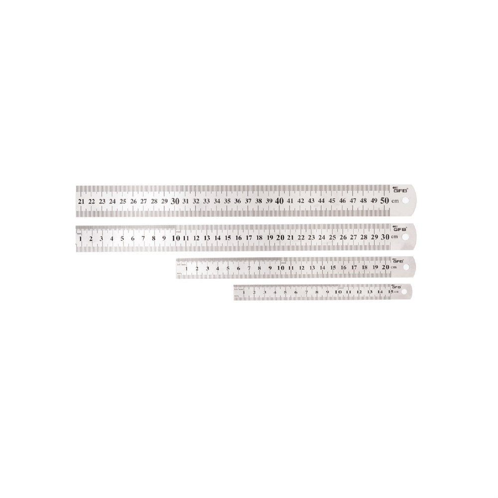 GFB ÇELİK CETVEL 300*25*0,75 mm