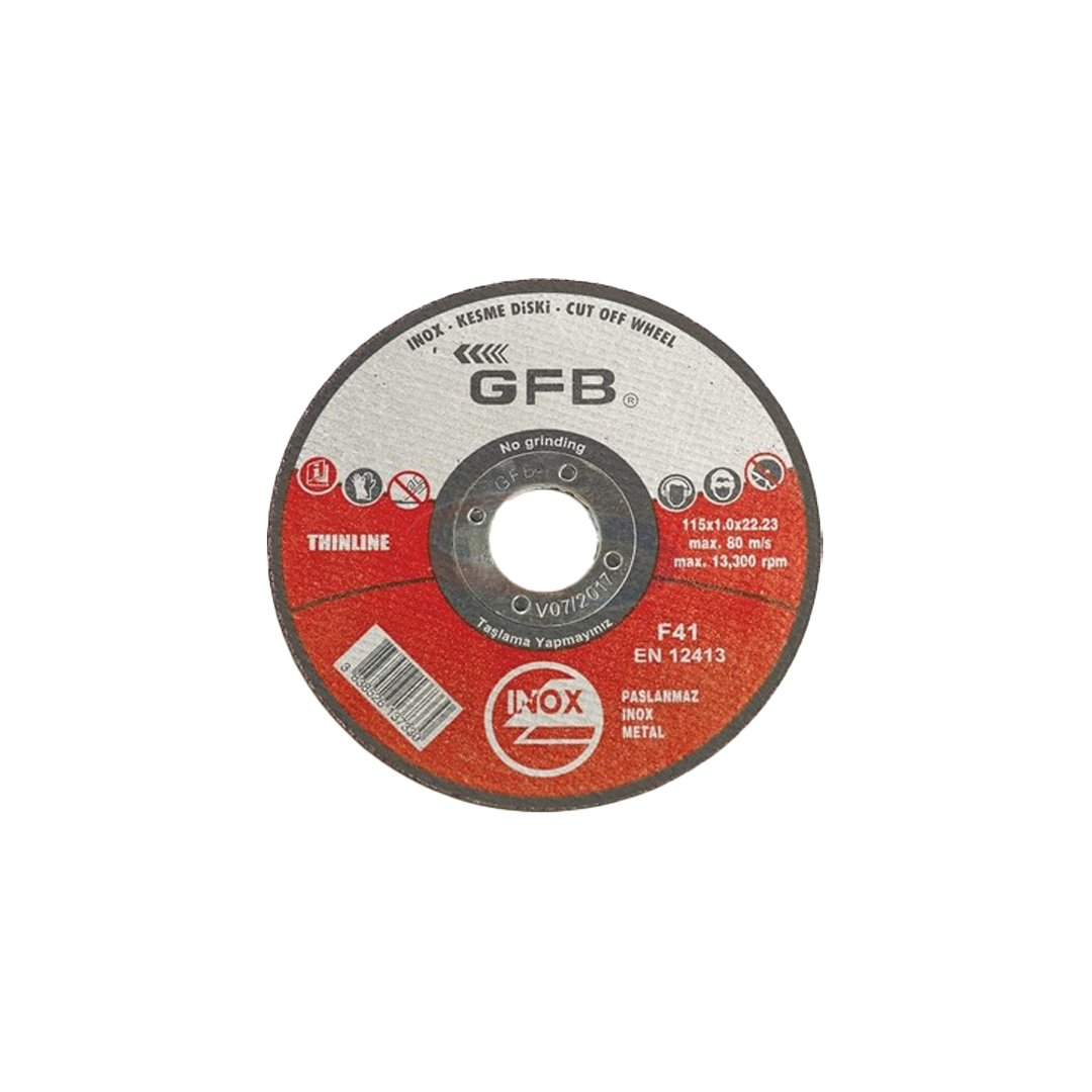 Gfb İnox Kesici Taş 115*1*22,23
