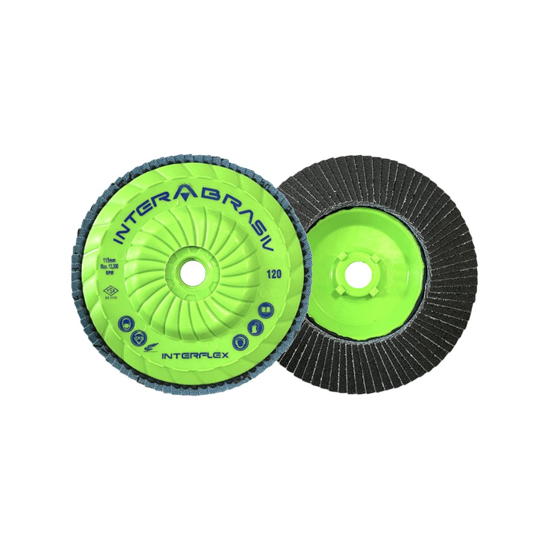 İnterflex Doğal Taş Flap Disk Silisyum 115*80 Kum