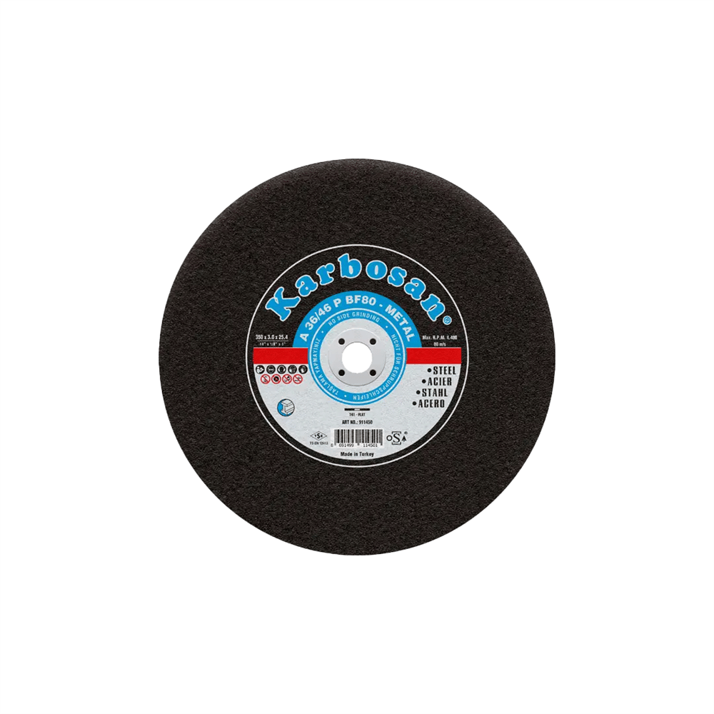 KARBOSAN KESİCİ NK DÜZ 350*2,8*25,4 A 30