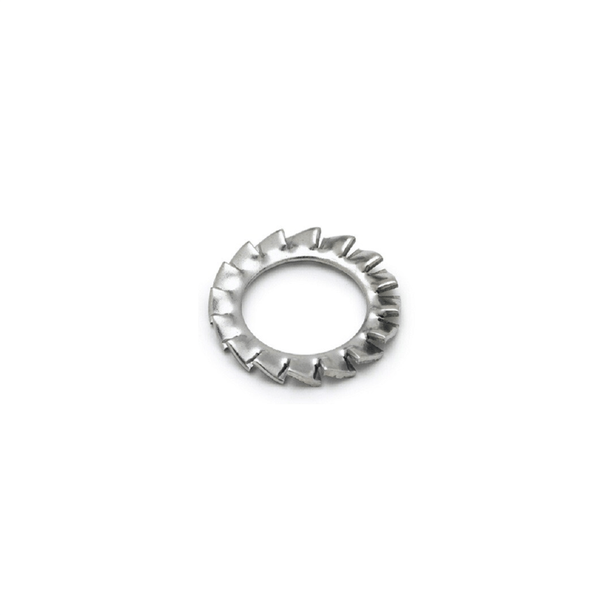 Metrik Çelik Pul Tırtıklı M6 Galvaniz