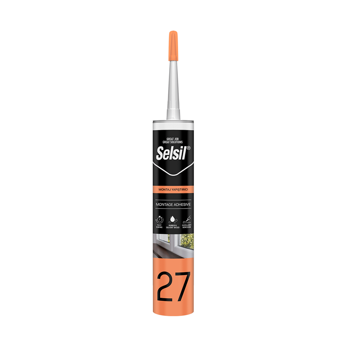 Selsil Montaj Yapıştırıcı Krem 300 ml