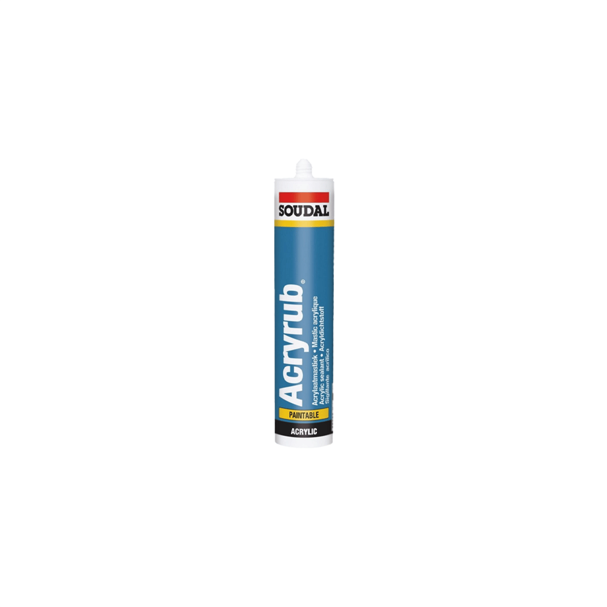 Soudal Acryrub Silikonize Mastik Bronz 500 gr